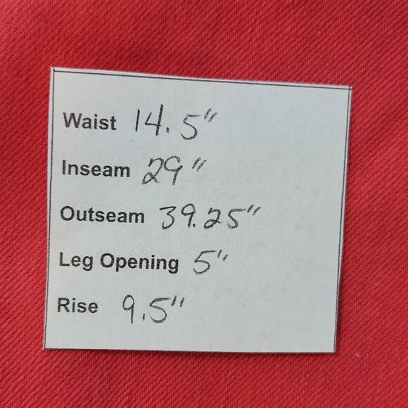 St. John's Bay Coral Pink Skinny Jeans NWT Size 4 Pink Jeans - Picture 12 of 12